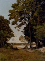 Henri-Joseph Harpignies - A Summers Day On The Banks Of The Allier